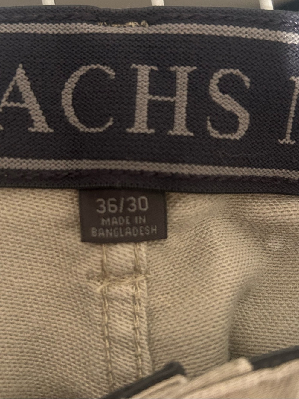 Jachs NY Men’s Slim Straight Stretch Khaki/Tan Jeans/pants Twill 36x30 - Picture 6 of 7